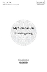 My Companion SATB choral sheet music cover